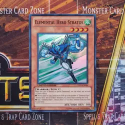 1x Elemental Hero Stratos - Super Rare - CT07-EN006 - Limited Edition - LP - Image 1