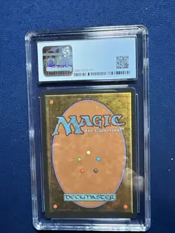 MTG Unlimited Earthbind CGC 9.5 GEM MINT (Blue Label 10) 1993 - Image 2