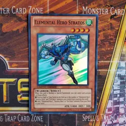 1x Elemental Hero Stratos - Super Rare - CT07-EN006 - Limited Edition - LP - Image 1