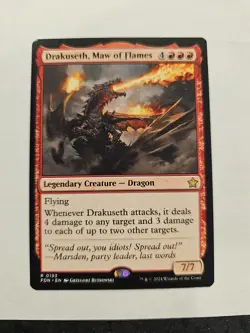 MTG -Drakuseth, Maw of Flames Foundations #193 - Image 1