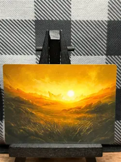 MTG TCG: Plains 31/54, John Avon, Tarkir: Dragonstorm _ ART - Image 1