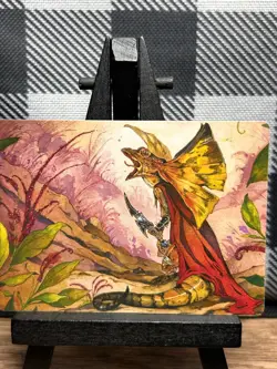 MTG TCG: Hired Claw 39/54, Ellie Livingston, Bloomburrow _ ART - Image 1