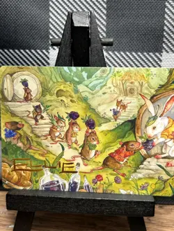 MTG TCG: For The Common Good 43/54, Livingston, (Gold-Stamped) Bloomburrow _ ART - Image 1