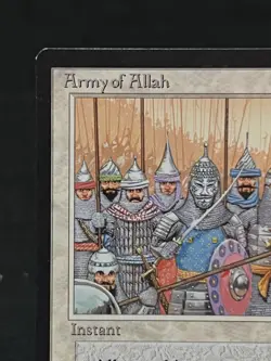 Army of Allah - Arabian Nights ~LP~ Magic The Gathering MTG - Image 3