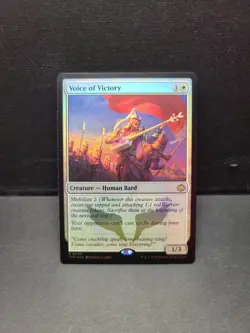 Voice of Victory (Foil) - MTG Magic The Gathering - Tarkir: Dragonstorm - NM - Image 1