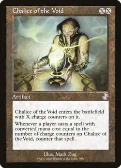 1 x Chalice Of The Void Retro Frame Time Spiral Remastered MTG 390 - Image 1