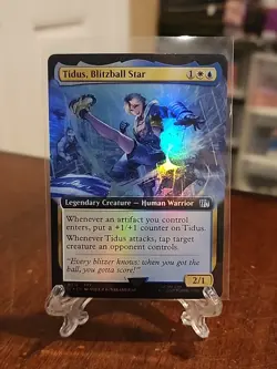 Tidus, Blitzball Star Extended Art Foil U 0512 Mtg Final Fantasy - Image 1