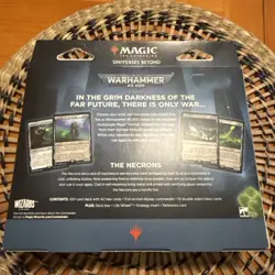 Magic The Gathering: Warhammer 40K Necron Dynasties Commander Deck Sealed/New - Image 2