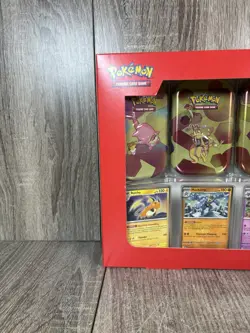 Pokemon TCG 151 Mini Tins 4 Pack + 4 Promos NIB Sealed Sams Club Exclusive NEW - Image 2