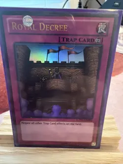 YUGIOH Royal Decree LCYW-EN182 Ultra Rare Unlimited NM - Image 1