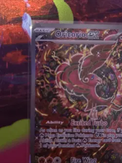 Pokemon Oricorio Ex Promo 024 Black Star Phantasmal Flames - Image 4
