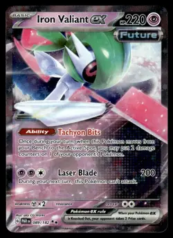 Scarlet & Violet Series - Paradox Rift Iron Valiant ex Double Rare #89 - Image 1