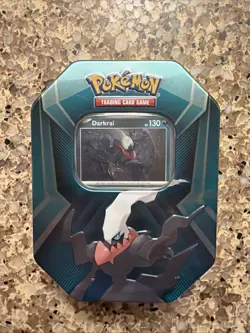 Pokemon TCG: Darkrai Triple Whammy Collector's Tin - Factory Sealed New - Image 1