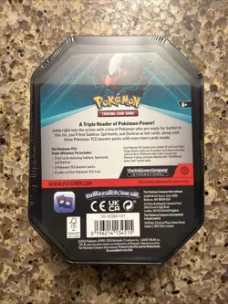 Pokemon TCG: Darkrai Triple Whammy Collector's Tin - Factory Sealed New - Image 3
