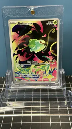Bulbasaur 133/132 Pokemon TCG Mega Evolution MEG Illustration Rare -PACK FRESH- - Image 1
