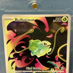 Bulbasaur 133/132 Pokemon TCG Mega Evolution MEG Illustration Rare -PACK FRESH- - Image 2