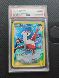 SEQUENTIAL 2015 POKEMON XY BLACK STAR PROMOS XY78 & XY79 LATIAS & LATIOS PSA 8 - Image 3