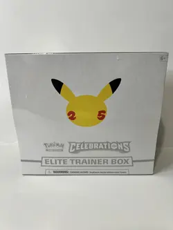 Pokemon TCG 25th Anniversary Celebrations Elite Trainer Box ETB (Sealed) 820650809439 - Image 1
