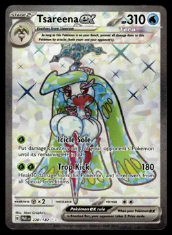 2023 Pokemon Paradox Rift 220/182 Tsareena ex Near Mint - Image 1