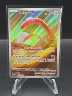 Pokemon TCG Orthworm Illustration Rare SV02: Paldea Evolved #224 - Image 1