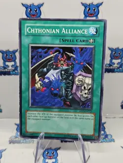 Chthonian Alliance DP2-EN022 Common Yu-Gi-Oh Card MP - Image 1