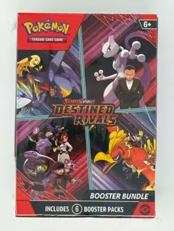 ? Pokemon TCG: Scarlet & Violet - Destined Rivals Booster Bundle (Factory Sealed - Image 1