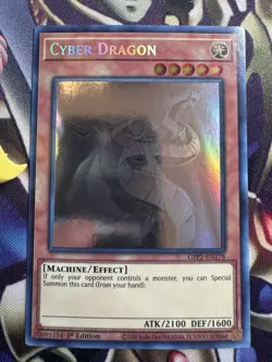 1 X YU-GI-OH! Cyber Dragon - GFP2-EN178 - Ghost Rare - 1st Edition NM!! - Image 2