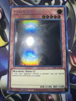 1 X YU-GI-OH! Cyber Dragon - GFP2-EN178 - Ghost Rare - 1st Edition NM!! - Image 3