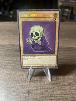 yugioh skull servant secret rare chibi blmm-en002 blmm - Image 1