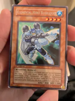 Elemental Hero Bubbleman - CRV-EN014 - Rare - 1st Edition - Yugioh - Image 1