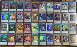 100 Yugioh YGO Card Lots All Holo Foil Only (Super, Ultra, Secrets) Free Ship - Image 1