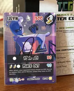 Hermitcraft TCG Series 2 Alter Ego - SIGNED IJevin Card - Comes In CREO Sleeve - Image 3