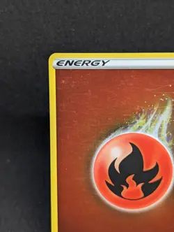 2020 Fire Energy Champions Path Set REVERSE HOLO Pokemon Card NM- - Image 3