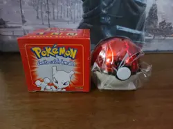 Pokemon 1999 Mewtwo 23K Gold Plated Card Burger King Box Pokeball COA Near Mint - Image 1
