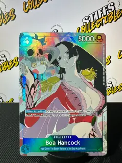 Boa Hancock OP02-059 Gift Collection Alt Art Promo One Piece TCG Card - Image 1