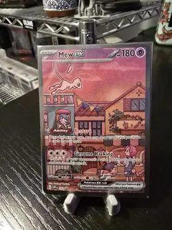 Mew EX Scarlet & Violet Promo Card Near Mint NM Condition Sealed - Image 1