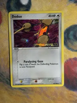 Doduo 45/106 EX Emerald Reverse Holo Stamped Pokemon Card 2005 LP NM - Image 2