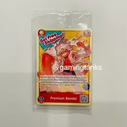 ONE PIECE MONKEY.D.LUFFY BANDAI CARD GAMES FEST 23-24 PROMO CARD SEALED - Image 1