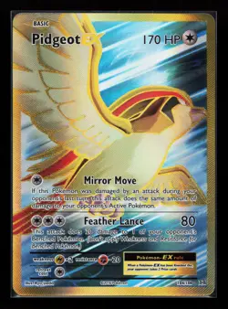 Pidgeot EX (Full Art) 104/108 Ultra Rare XY - Evolutions Pokemon Card - Image 1