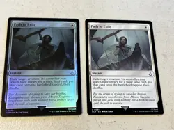 2 x mtg Path to Exile, 1 is foil, Assassin's Creed, unplayed - Image 1