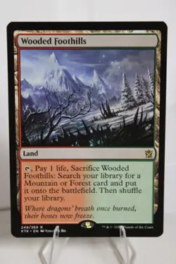 Wooded Foothills 249 Khans of Tarkir NM English 43 - Image 1