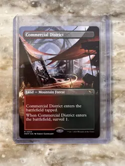 Commercial District (Borderless) Murders at Karlov Manor Regular MTG NM+ - Image 1