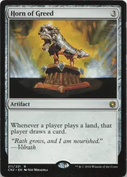 Horn of Greed R Conspiracy: Take the Crown 211 - LP MTG - Image 1