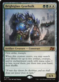 Brightglass Gearhulk M Aetherdrift 191 - LP MTG - Image 1
