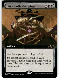 Cursecloth Wrappings (Extended Art) #383 Aetherdrift - Image 1