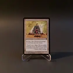 Magic: The Gathering Righteous Aura MTG Visions 1997 Vintage LP - Image 1