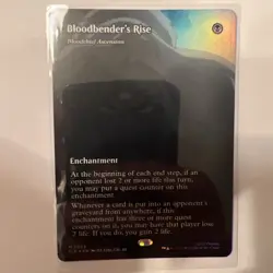 Bloodbender’s Rise - 23 - MTG Avatar: The Last Airbender - Borderless - FOIL - Image 1