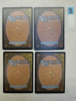 Magic The Gathering Negate x4 M12 (Magic 2012) LP Full Playset - Image 2