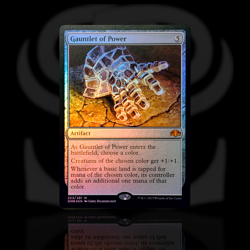 Gauntlet of Power •Foil• Dominaria Remastered • Mythic Artifact • MTG DMR - Image 1