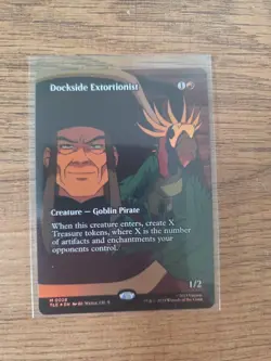 Dockside Extortionist Borderless 0028 NM Foil - Image 1